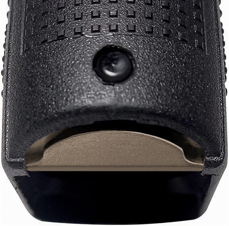 NDZ Performance سدادة إطار قبضة الألمنيوم لجلوك جين 4-5 – تناسب G17 G19 G22 G23 G24 G31 G32 G34 G35 G37 G38 G45 G47 – اختر الصورة واللون – تناسب مع الأشرطة الخلفية - Image 2